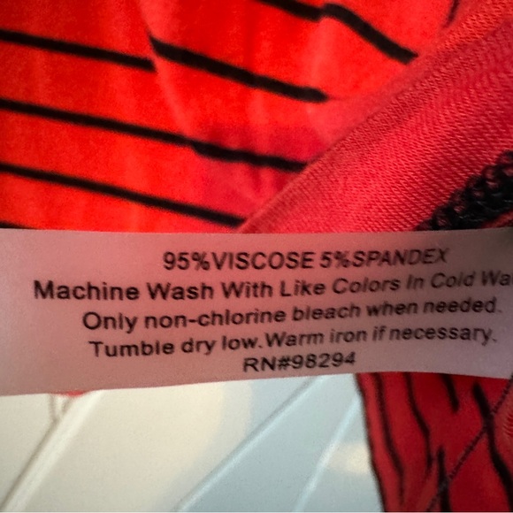 Vintage Onque Casuals Womens Size XL Striped 3/4 Sleeve Long Shirt T-Shirt - Picture 5 of 7